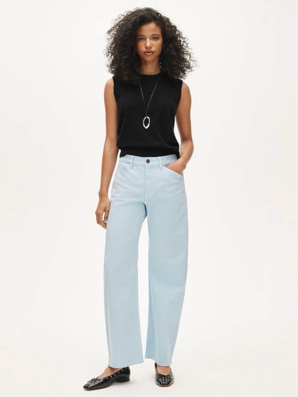 NWT J. Crew Tall Zoe Barrel Pant Chino Chataeu Blue